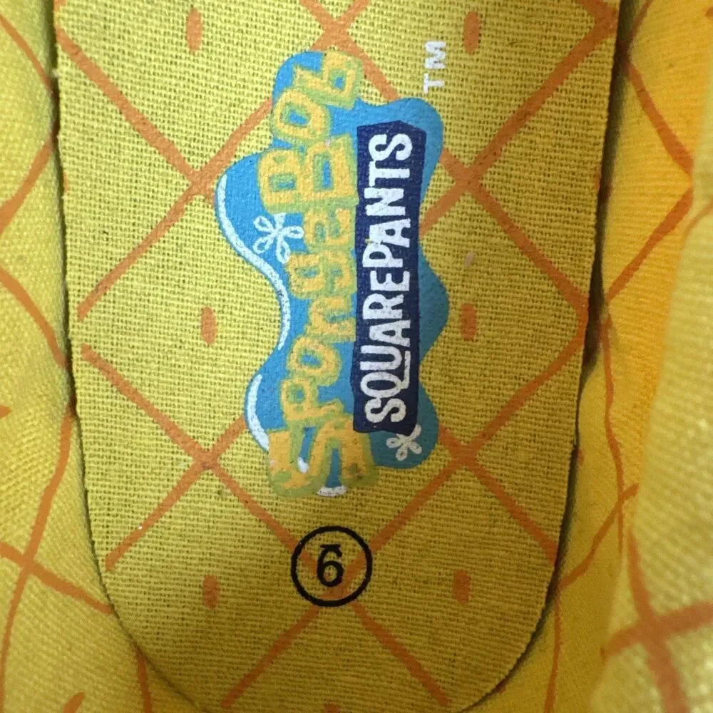 Ground Up Spongebob Squarepants Patrick Slip On Canvas Sneaker Shoes Size 9 NWT
